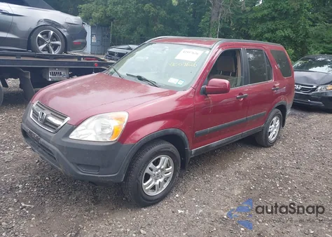 2002 Honda Cr-V Ex z USA, uszkodzony, nr VIN JHLRD78822C036257